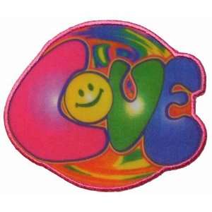 Psychedelic Hippie Love Iron On Patch Arts, Crafts 
