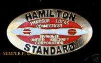 AUTHENTIC HAMILTON STANDARD Aircraft Propeller HAT PIN  