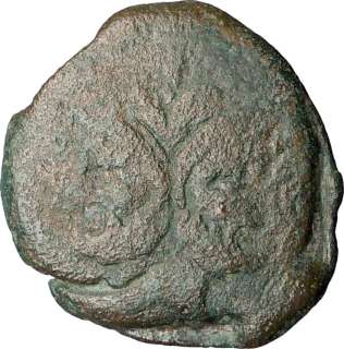 Anonymous 225BC Roman Republic Authentic Ancient Coin JANUS & SHIP 