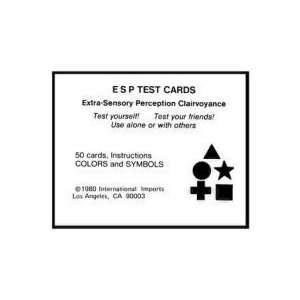  ESP Test Cards Toys & Games