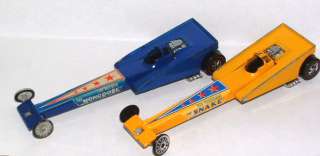 RED LINE MONGOOSE AND SNAKE REAR ENGINE DRAGSTERS  