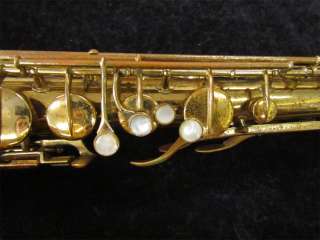   Pan American C.G. Conn Stencil Elkart Ind. Tenor Saxophone, SN 41908