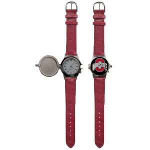 Ohio State Buckeyes NCAA Wrist Watch (Red):  Sports 