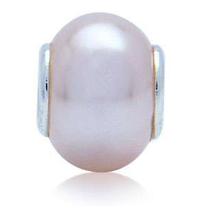   has 925 trademark 5 pink imitation pearl european bead charm bf0066064