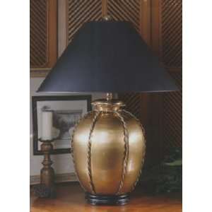  Asian Oval Shaped Table Lamp By Chapman Lamps