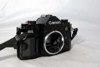 Canon A 1 camera body only black manual focus film SLR  