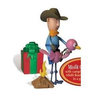   Nosed Reindeer 2010 Trim a tree Misfit Cowboy on Ostrich Action Figure
