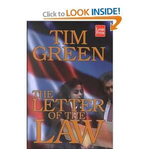  The Letter of the Law (9781568959566) Tim Green Books