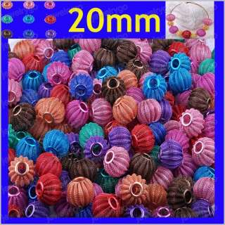   Wholesale 20pc Watermelon Ball Basketball Wives Mesh Beads Fit Earring