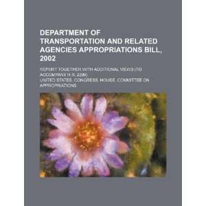 Department of Transportation and related agencies appropriations bill 