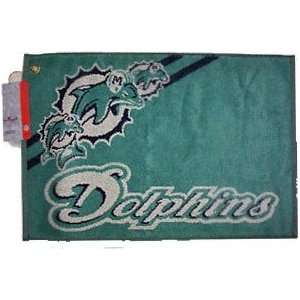  Miami Dolphins Jacquard Golf Towel: Sports & Outdoors