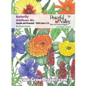  Butterfly Garden Wildflower Mix Seed Pack Patio, Lawn 