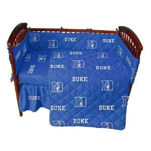 Duke Blue Devils NCAA Baby Crib Set (White):  Sports 