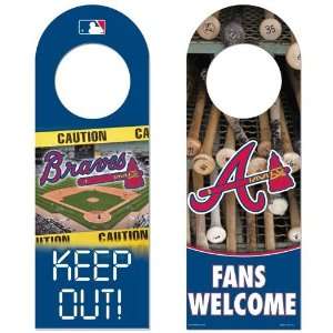  MLB Atlanta Braves Door Hanger