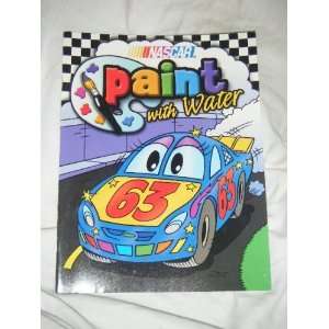 Nascar Paint with Water Book Bendon Publishing 9781932209891  