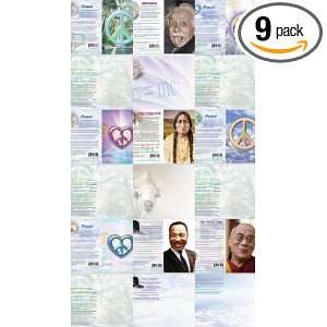  Symbols of Peace Greeting Cards (Pack of 9): Health 