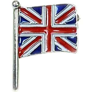  Union Jack Flag Brooch: The Olivia Collection: Jewelry