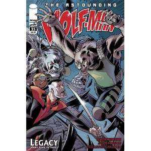  The Astounding Wolf man. Issue #25. Books