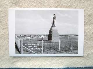 PIERRE WIBAUX 1855 1913 WIBAUX, MONTANA PHOTO POST CARD MID 1900S 