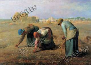   Paper Cardboard Jigsaw Puzzle Jean Francois Millet Gleaners NEW a Box
