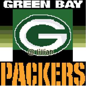 NEW *NFL ~ GREEN BAY PACKERS* Cross Stitch PATTERN  