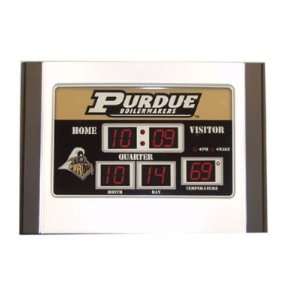  Purdue Boilermakers Scoreboard Desk Clock 6.5x9 