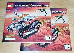 Lego 7645 INSTRUCTION BOOK MT 61 Mars Mission Space Vehicle (BOOK ONLY 