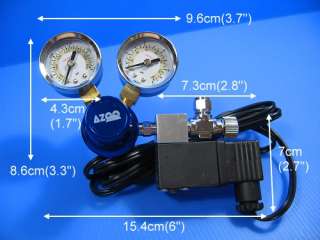 CO2 Pressure Regulator System   Magnetic Valve Solenoid  