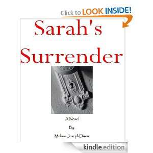 Sarahs Surrender Melissa Joseph Dixon  Kindle Store