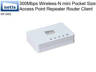   802.11N mini Pocket Size Access Point Repeater Router Client  