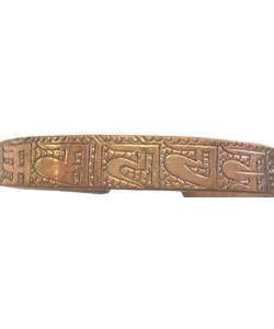 Copper Buddhist Bracelet (Nepal)  Overstock