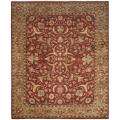 Pakistani Hand knotted Peshawar Red/ Gold Wool Rug (8 x 10) Today 