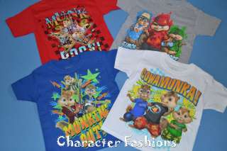 Alvin And The Chipmunks Shirt Tee Size 4 5 6 7 8 10 12 Boys ALVIN 