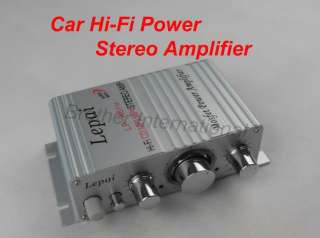 Car Hi Fi CD MP3 MP4 Speaker Stereo Amplifier FM Radio  