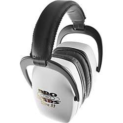 Pro Ears Ultra NRR 33 White Ear Muffs  