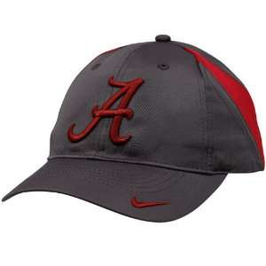 Nike Alabama Crimson Tide Youth Charcoal Training Camp Adjustable Hat 