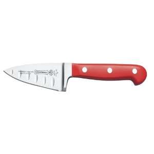  Mundial 5100 Series 4 Hollow Edge Chefs Knife, Red 