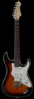 Aria 714 STD    Standard Electric Guitar BLACK   BARELY B STOCK 