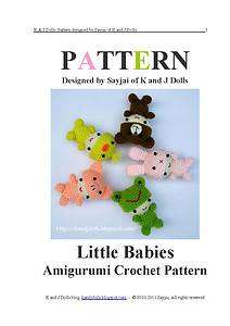 Amigurumi Pattern   Little Babies (Crochet Doll Pattern)  