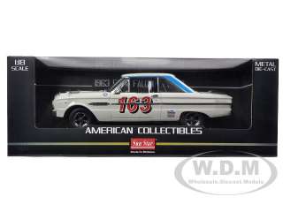1963 FORD FALCON #163 RACING KEITH DAVIDSON 1/18 BY SUNSTAR 4551 