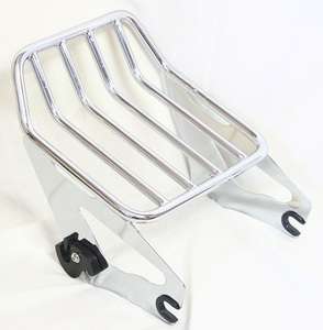 09 up DETACHABLE TWO UP LUGGAGE RACK 4 HARLEY HD TOURING FLTR FLTRX 