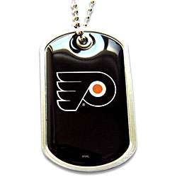 Philadelphia Flyers Charm chain Dog Tag Necklace  Overstock