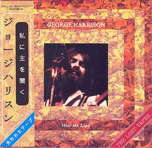 GEORGE HARRISON THE LOST TAPES HEAR ME LORD CD MINI LP OBI  