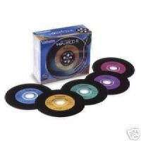 Djs Digital Vinyl 10 Pak Colored Blank CD R CD Music  