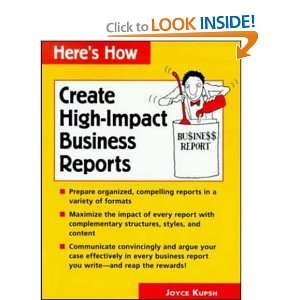  Create High Impact Business Reports (Heres How . . Series 