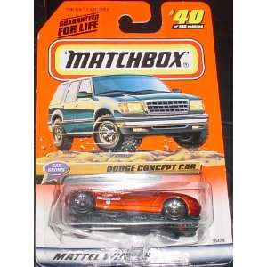  Matchbox #40 Dodge Concept Car: Toys & Games