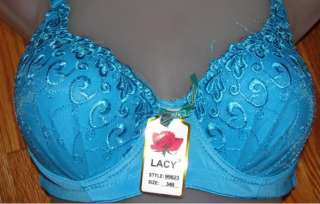 LOT 6 Bras Floral 99823 Sexy Stylish 32 42 B C D Cups  