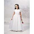 Sophias Style White Flower Girl Dress  Overstock