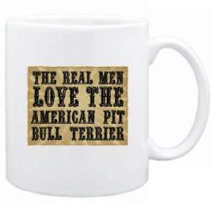  New  The Real Men Love The American Pit Bull Terrier 