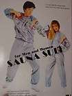 NEW SAUNA SUIT   UNISEX   L   WEIGHT REDUCTION THERAPY